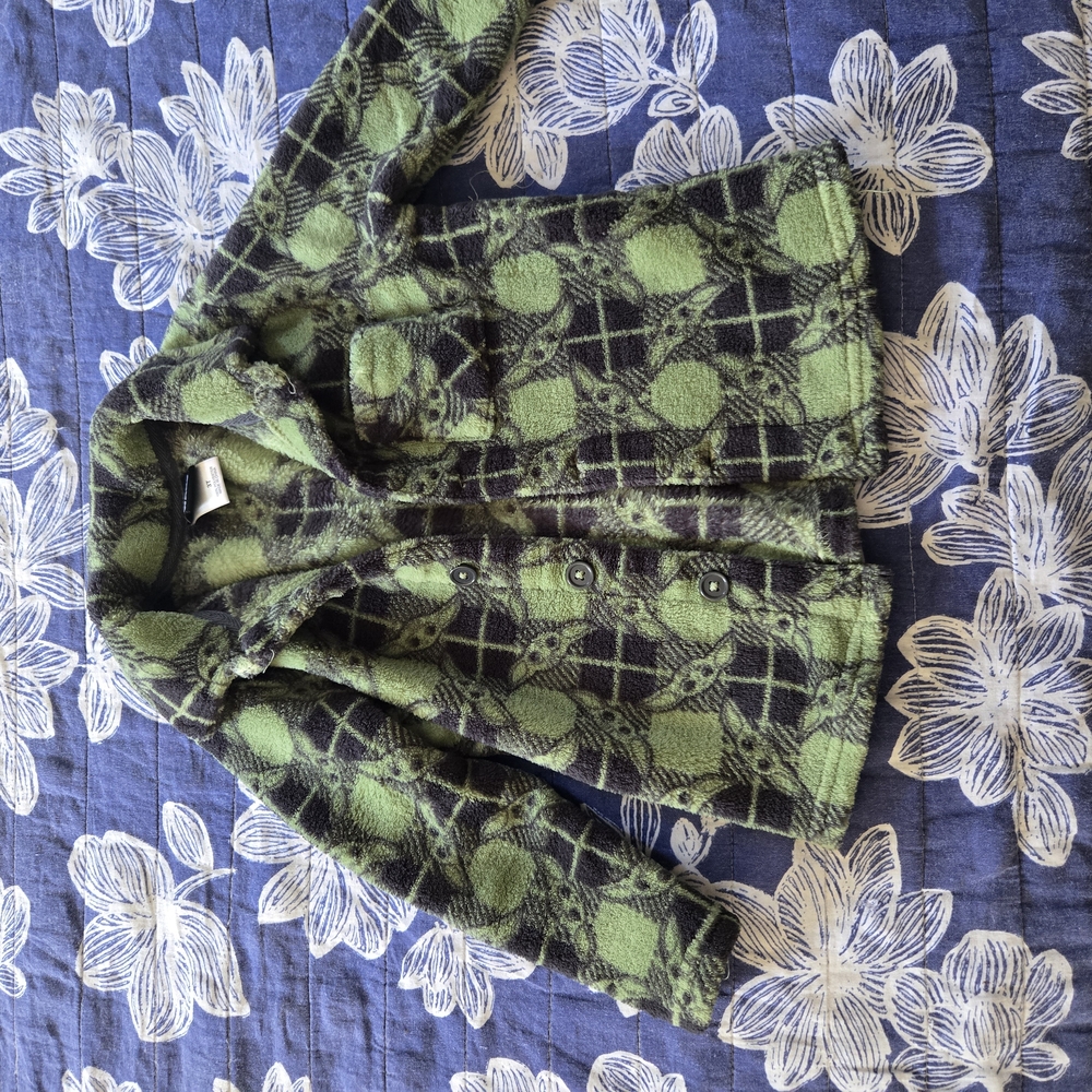 Star Wars Kids Button Down Shirt - Green and Black